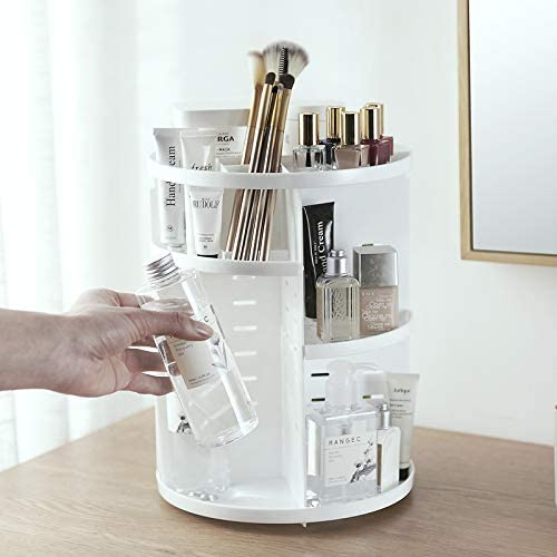 Acrylic 360 Spinning Makeup Organizer